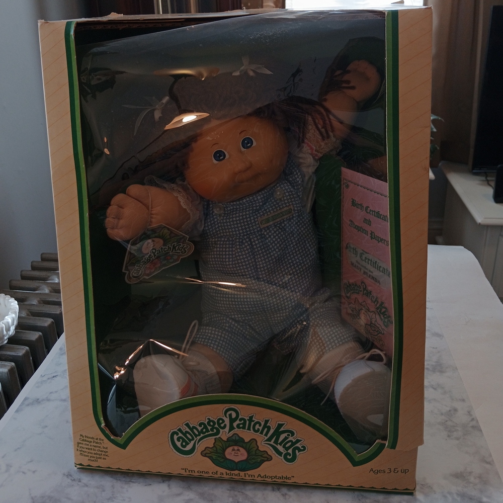 Cabbage Patch Kids Doll in Blue Outfit